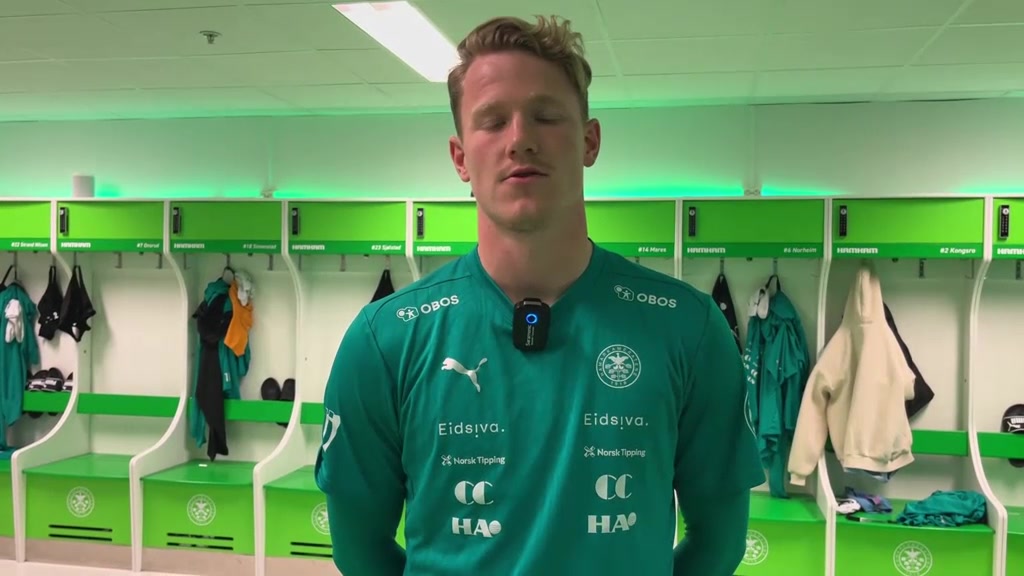 Vegard Kongsro før kampen på Åråsen